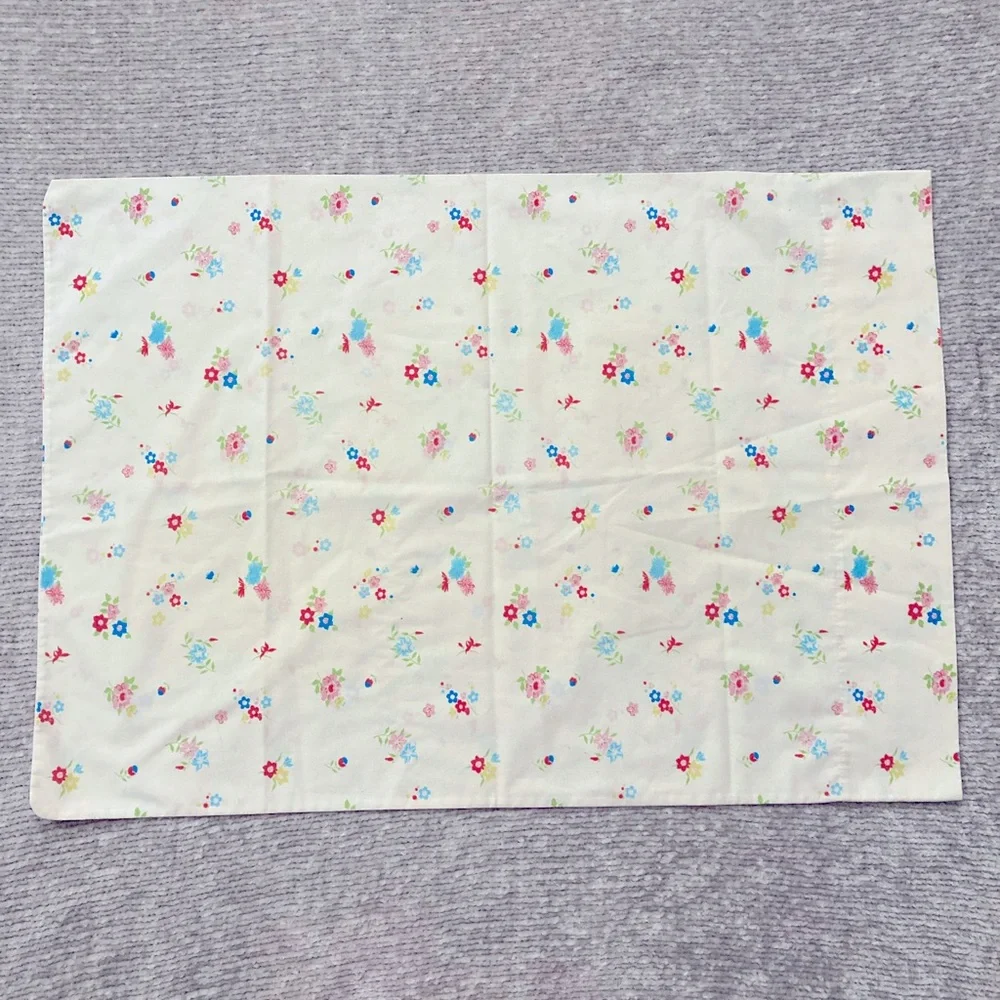 Vintage Floral Pillow Case Set of 2 Retro 70s Pacific Miracle‎